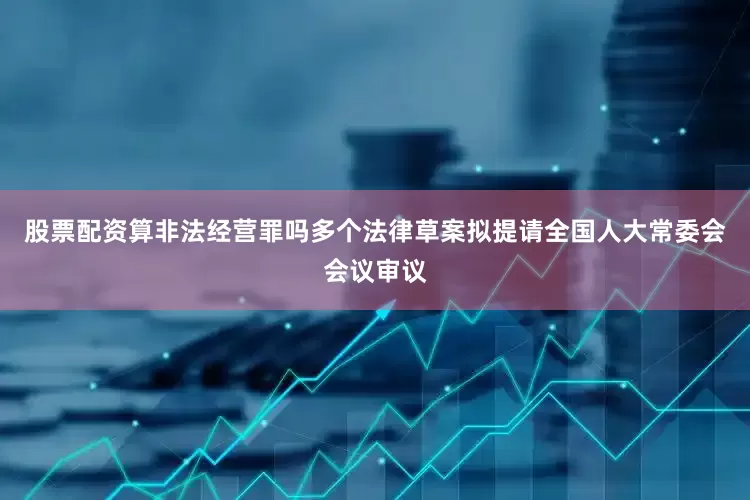 股票配资算非法经营罪吗多个法律草案拟提请全国人大常委会会议审议